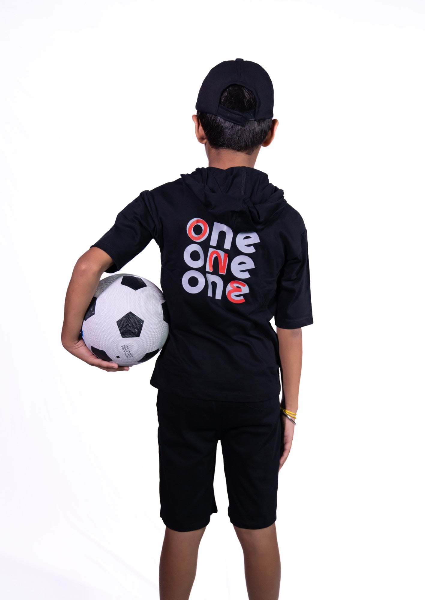 OneOneOne half sleeves hoodie set