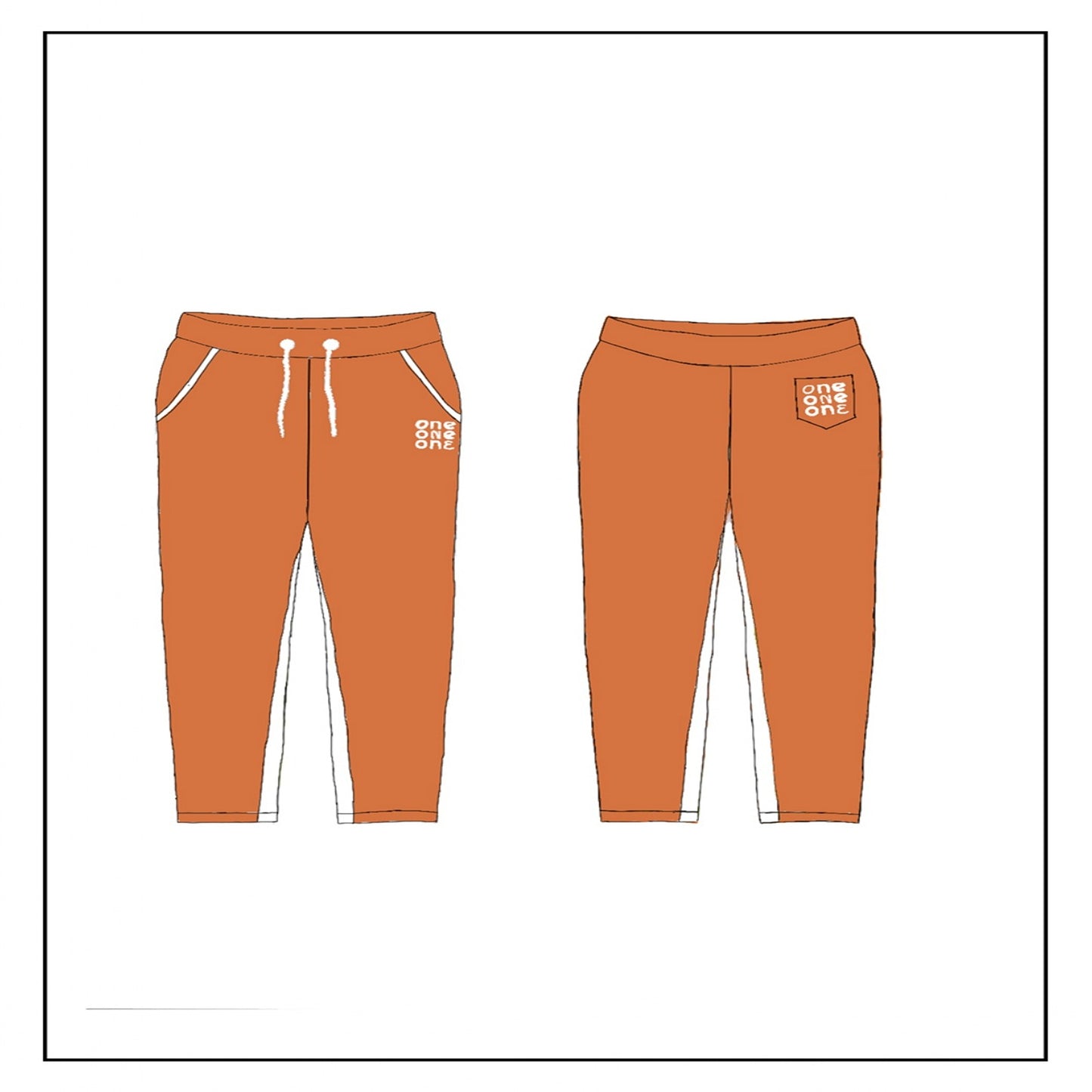 OneOneOne sportswear jogger set of two