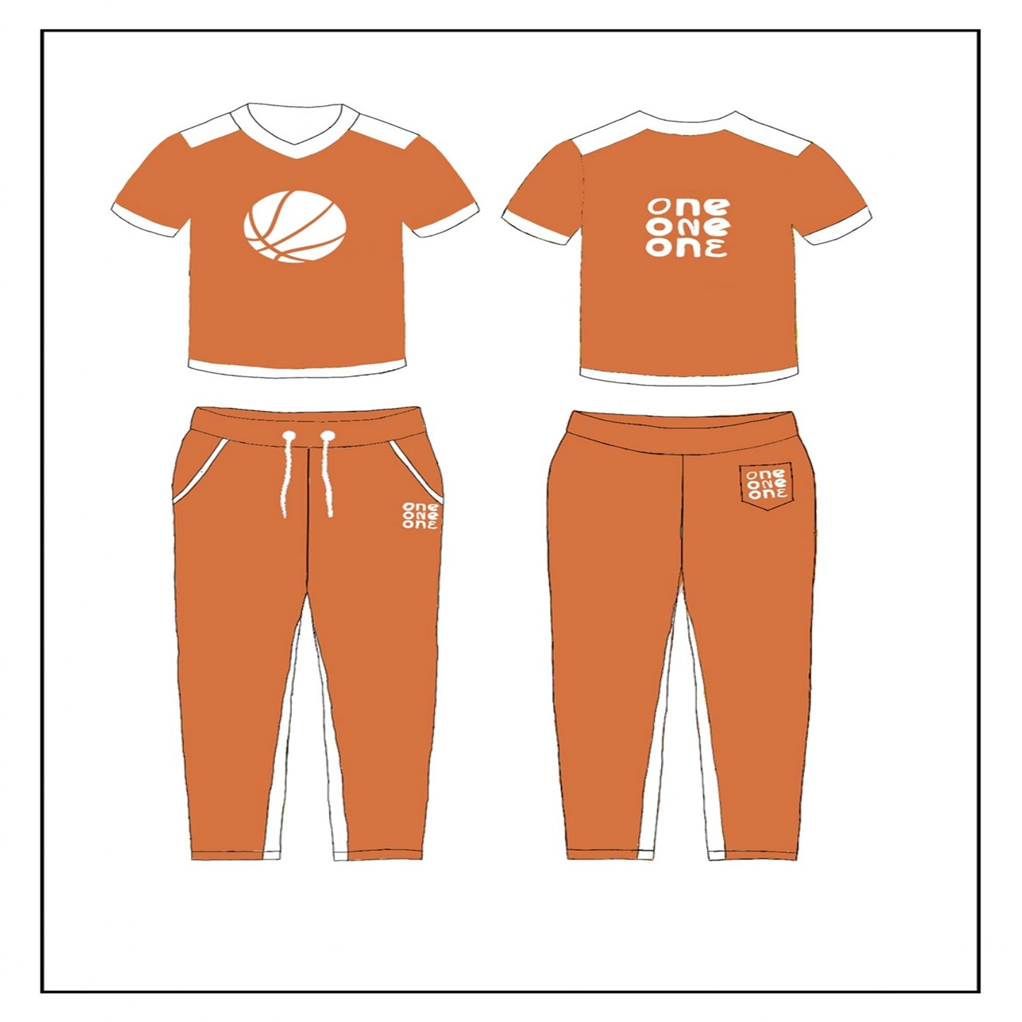 Premium sports wear set ( tshirt and pants)