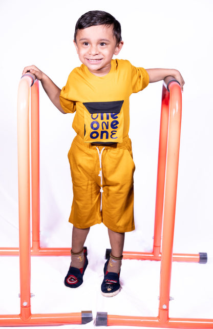 OneOneOne half sleeves Playwear coord set