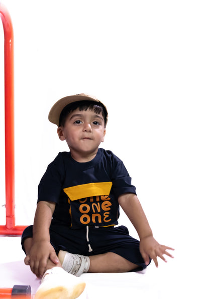 OneOneOne half sleeves Playwear coord set