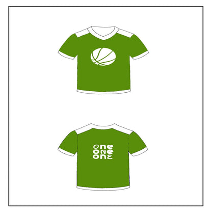 OneOneOne sportswear t-shirt set of two