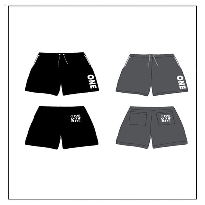 OneOneOne sportswear short pant set of two